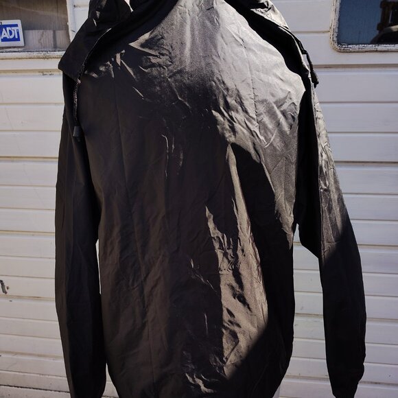 Buckingham Palace Light Weight Rain Jacket Size Small Full Zip With Hood Nylon - Picture 6 of 9